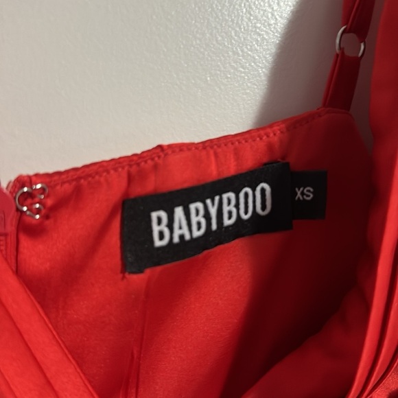 Red Izabella Babyboo corset mini dress - Picture 6 of 6